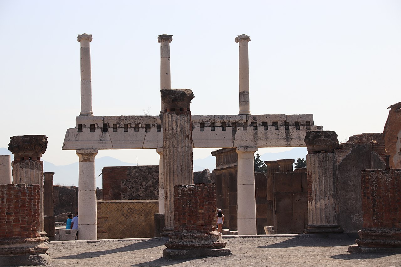 The Spanish Steps in Rome at golden hour