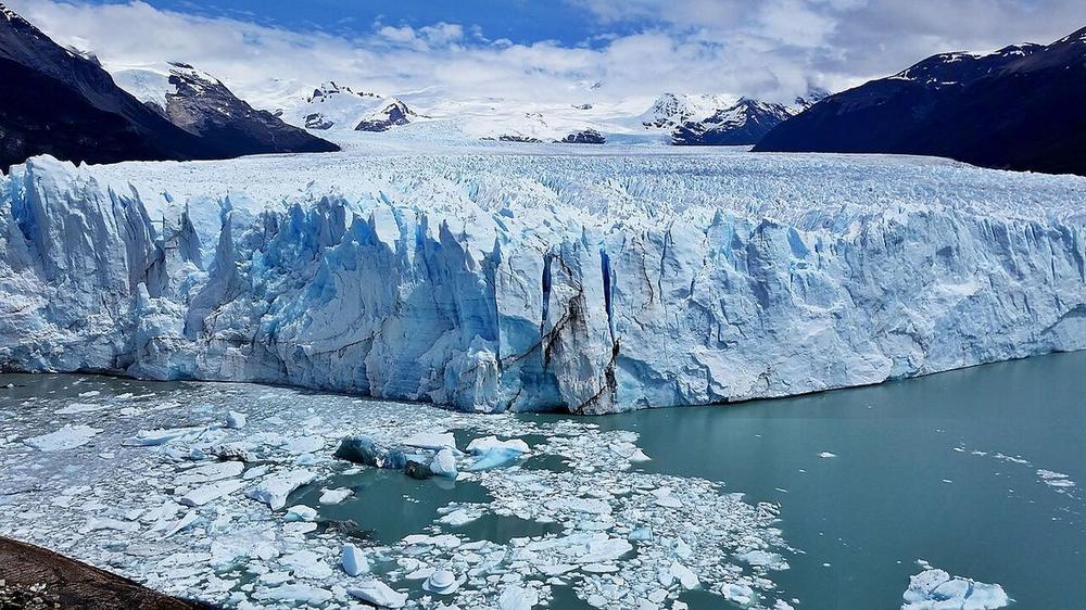 The face of the Perito Moreno Glacier, El Calafate